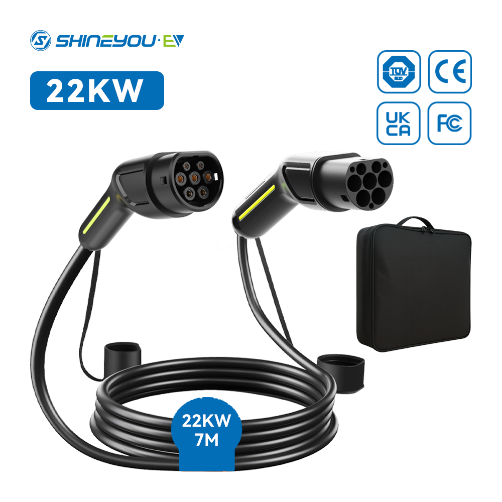 Type 2 Charger - Shineyou Konfigurowalna Długość Przewodu AC Typ