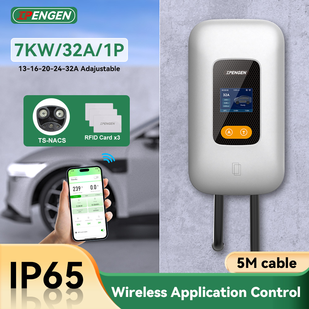 Wallbox Ev - IPENGEN TS-NACS – elektryczna stacja ładowania