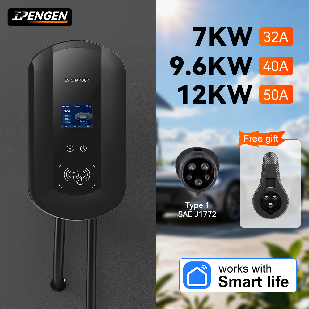 Wallbox Ev - Stacja ładowania pojazdów elektrycznych IPENGEN 32A/40A/50A