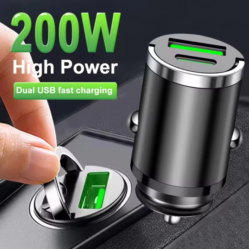 Fast Ev Charger - 200W Mini Ładowarka Samochodowa Szybkiego Ładowania