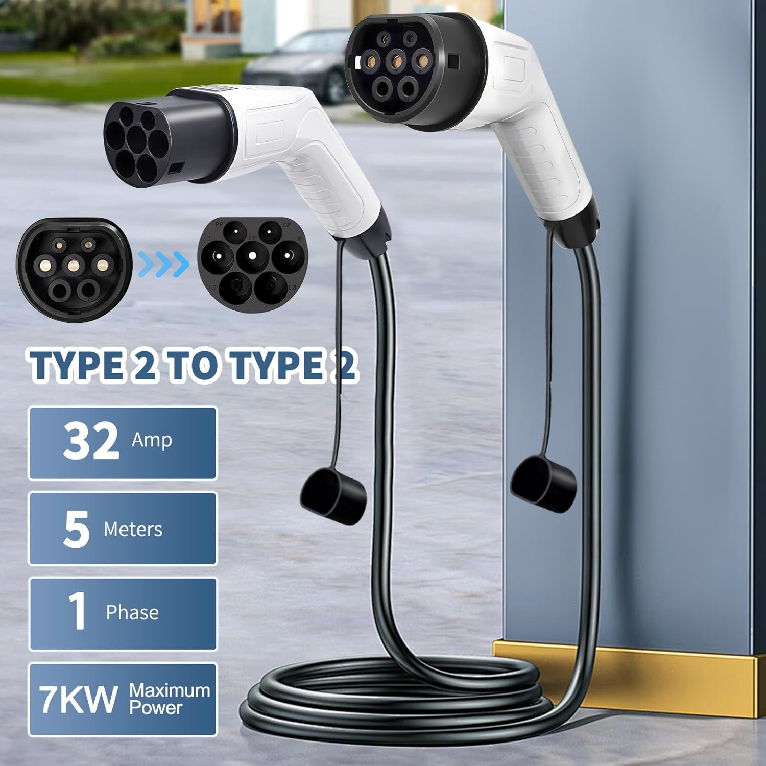 5M TPU 1, typ 2, 62196, kabel  – Ev Charging Cable recenzja i cena