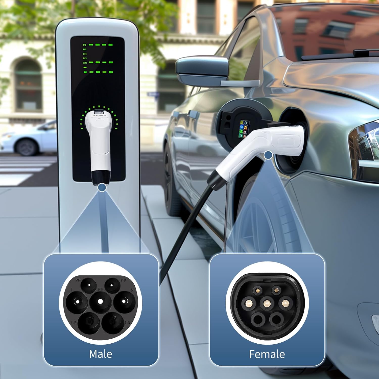 5M TPU 1, typ 2, 62196, kabel  – Ev Charging Cable recenzja i cena